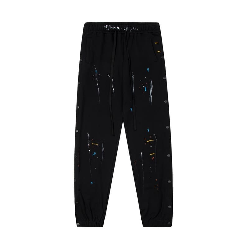 Gallery Dept Paint-Splashing Style Graffiti Sweatpants for Men and Women