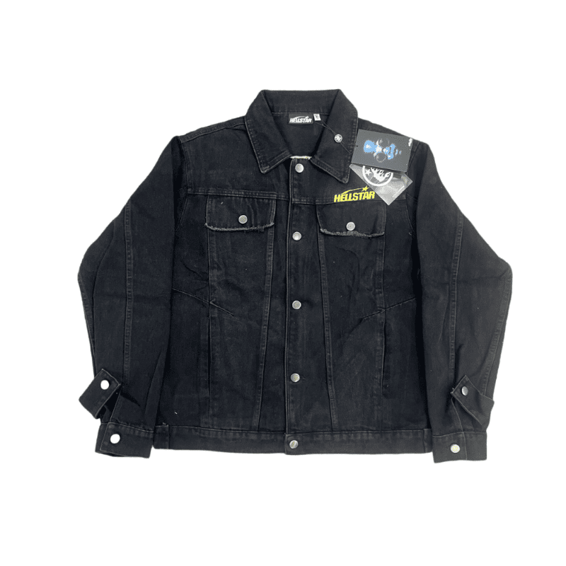 H*lst*r studios buff jacket heavy industry washing embroidery denim casual couple coat tide