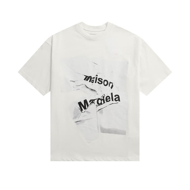 ma*s*n Ma*i*la mm6 digital pattern short sleeve t-shirt series a