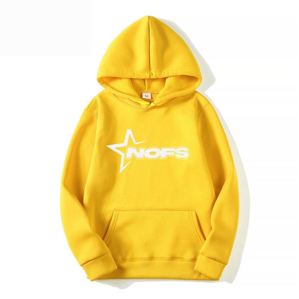 NOFS Letter Nofs Hoodie Gothic Punk Rock Pullover for Men and Women Batch 2