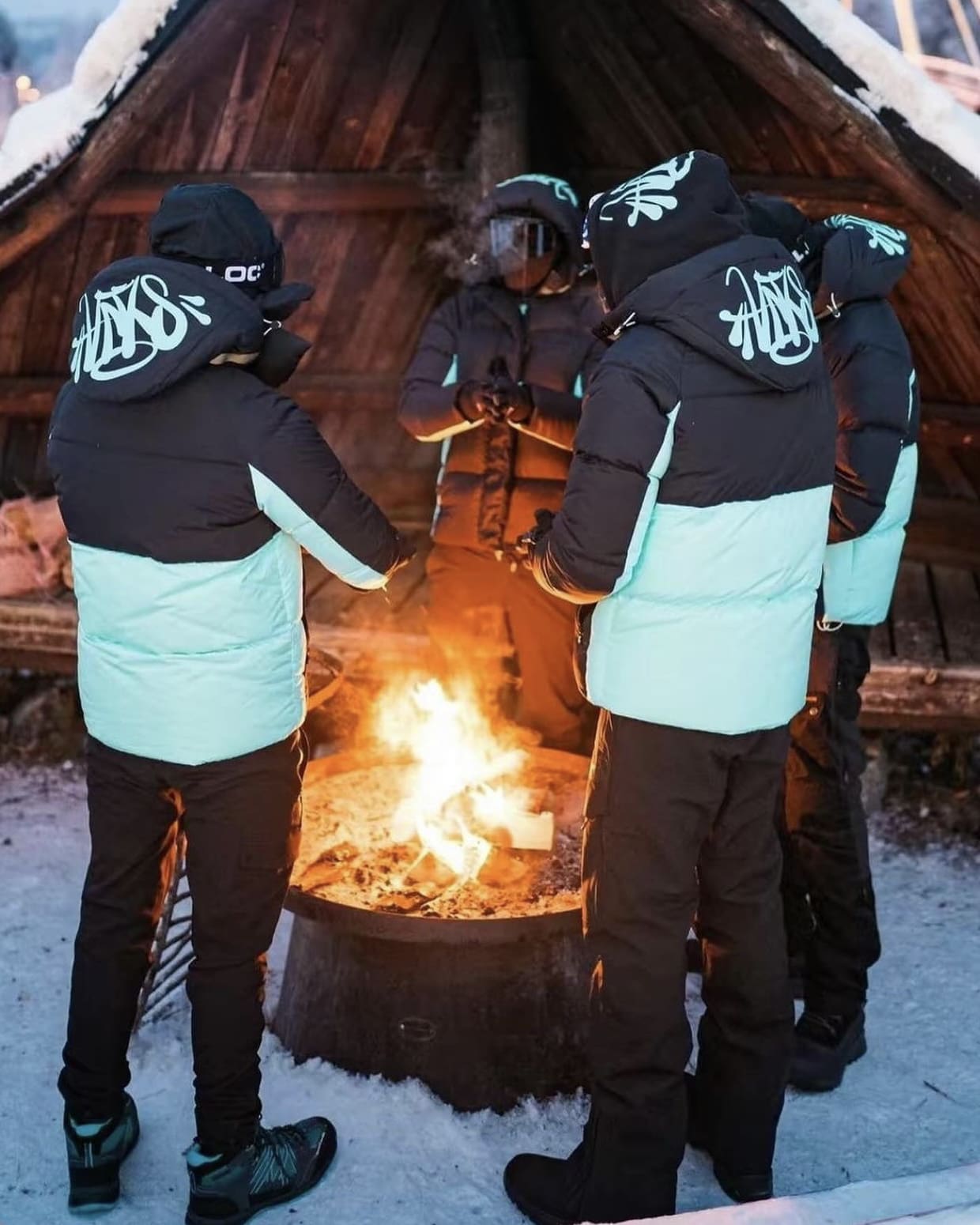 Synaworld Down Cotton-Padded Jacket Warm Hip Hop Street Style