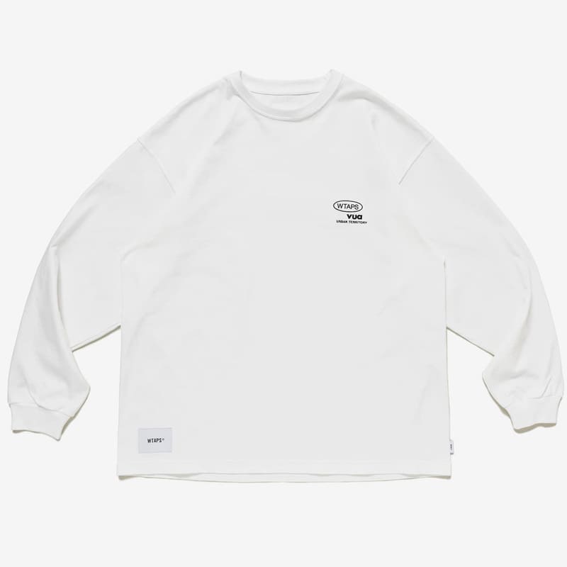 Fashion brand WTAPS casual loose round neck long-sleeved T-shirt men’s Japanese re-list Cityboy style pullover underwear top