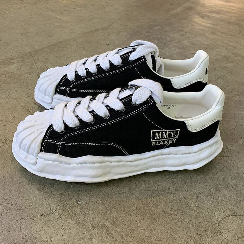 Ma*s*n mihara mmy dissolved shell toe skate shoes for men