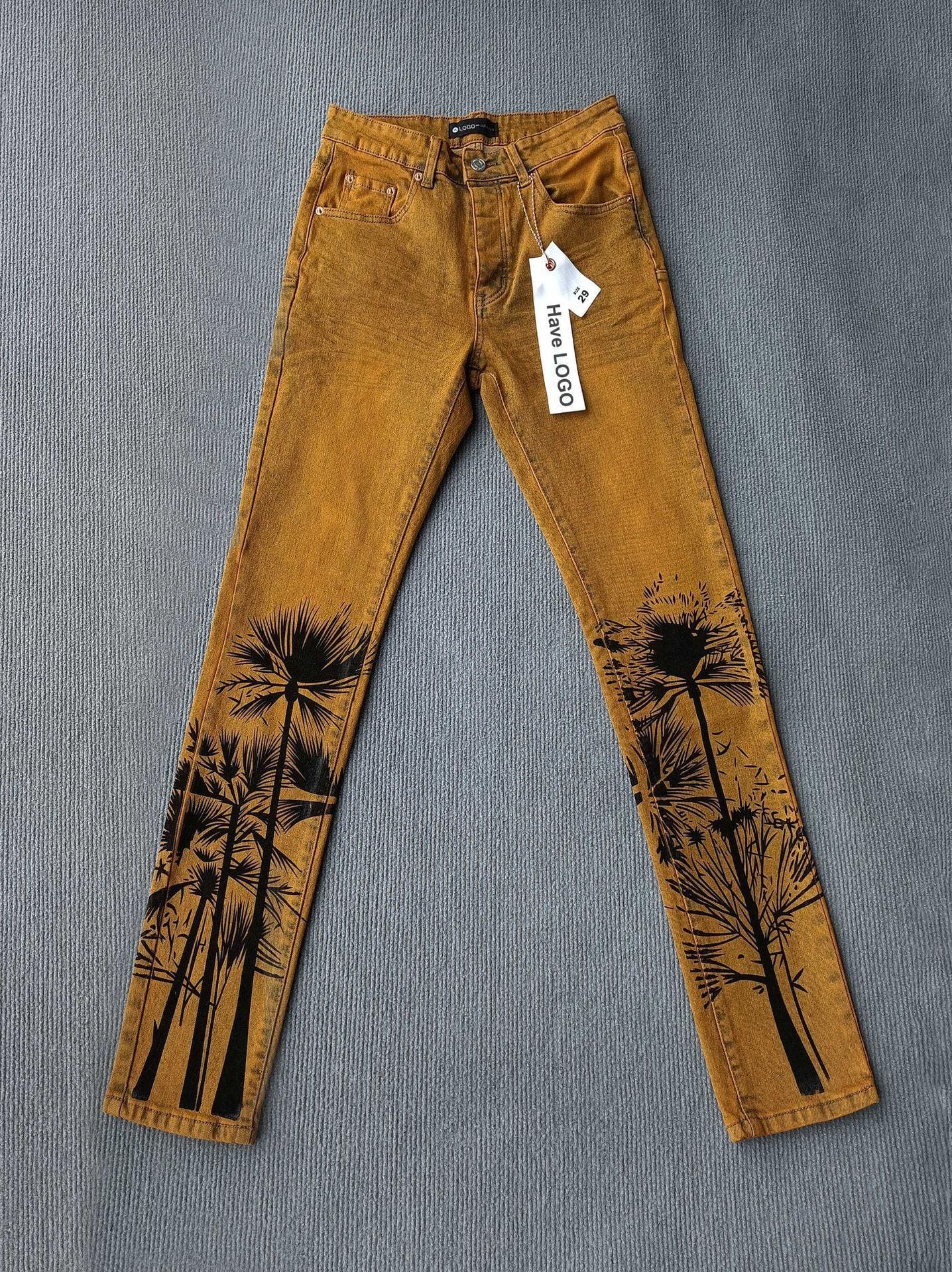 pu*re b*and retro washed high street xintang jeans