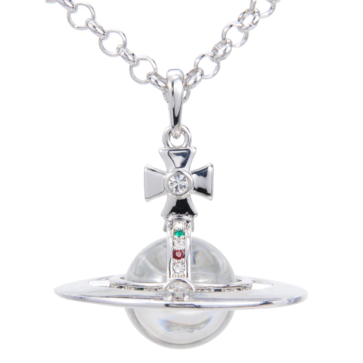 Vivienne Westwood Saturn Large Three-Dimensional Planet Necklace Classic Style