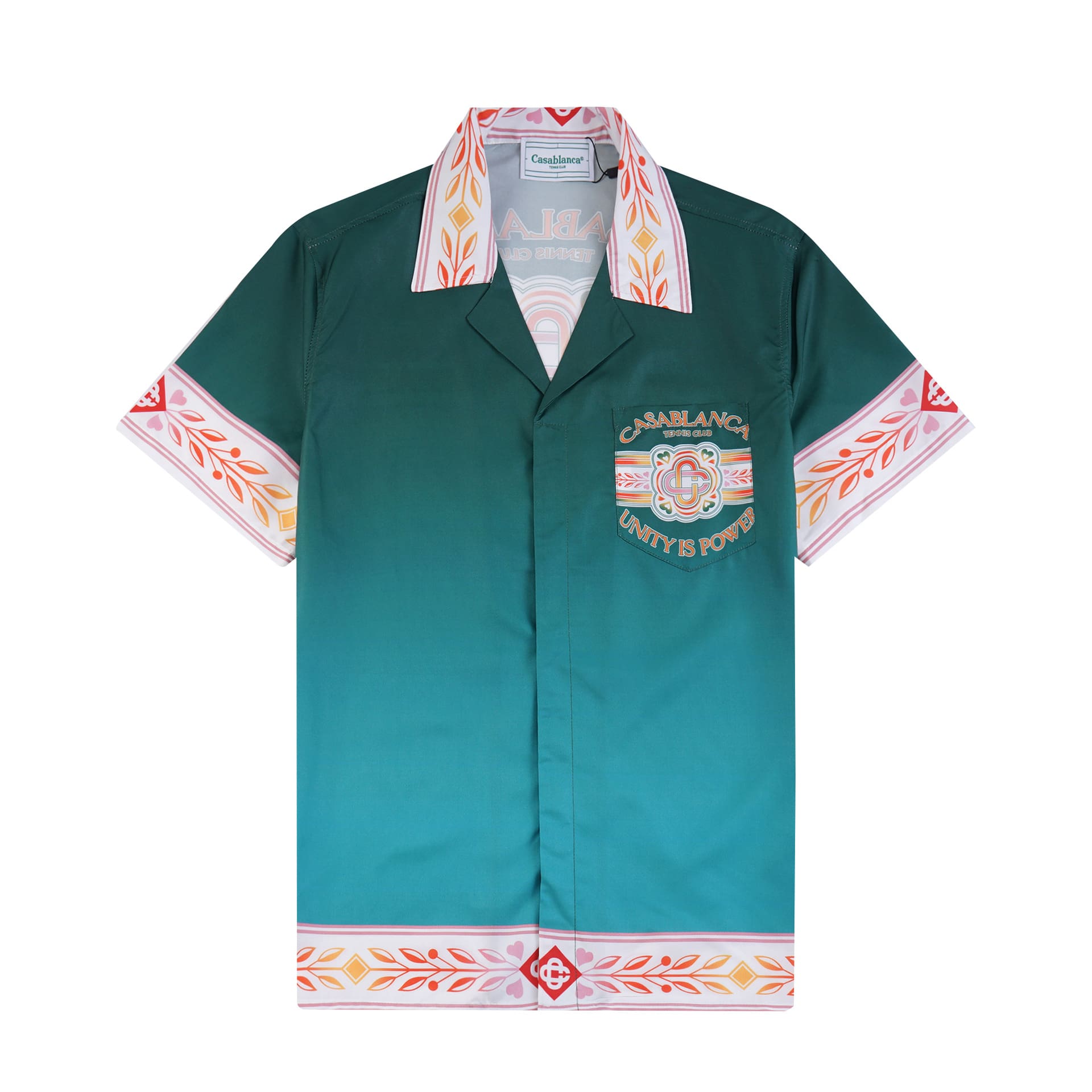 Casablanca Printed Beach Short Sleeve Shirt Amiri Style