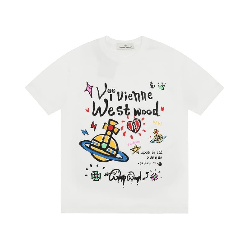 Vivienne Westwood Cotton Short-Sleeve T-Shirt for Men and Women