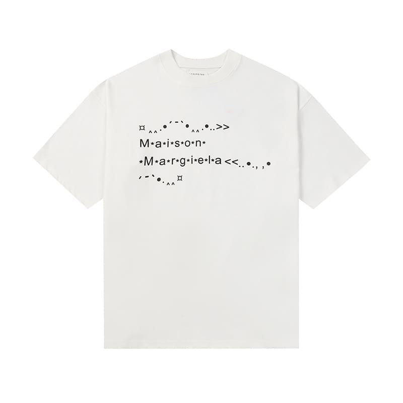 ma*s*n Ma*i*la mm6 digital pattern short sleeve t-shirt series a