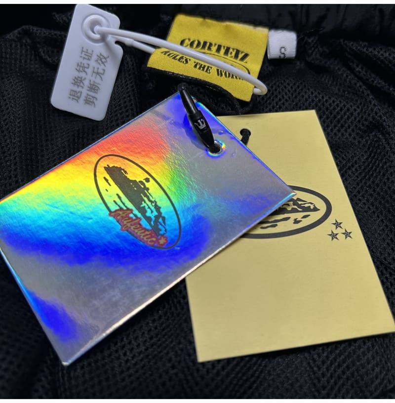 Corteiz Logo Embroidered Quick-Drying Beach Shorts for Men