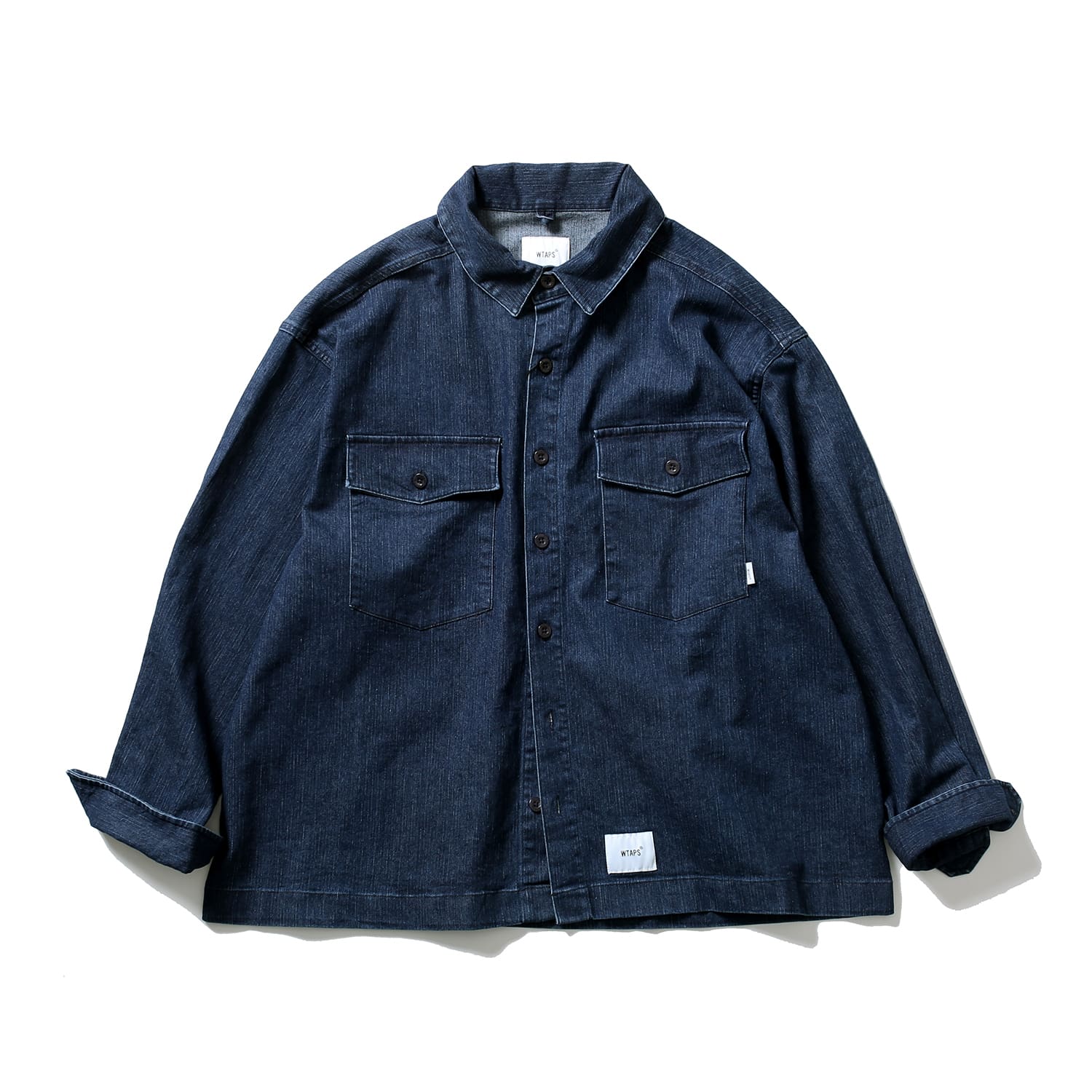 Xishan Che WTAPS Japanese style workwear washed denim jacket CityBoy loose men’s long sleeve shirt