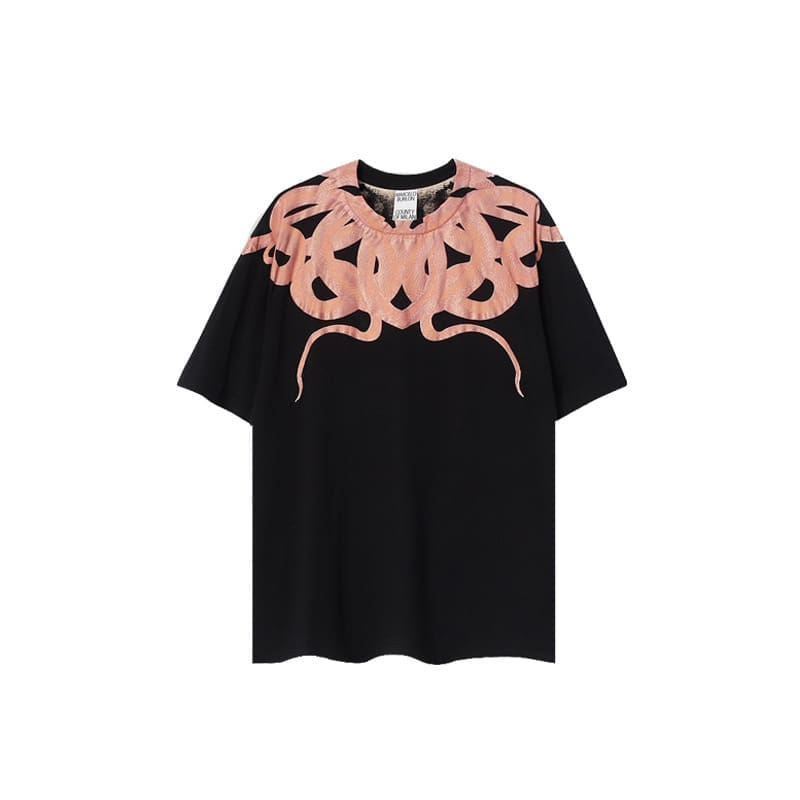 Marcelo Burlon Wings T-Shirt Classic Feather Short Sleeve B