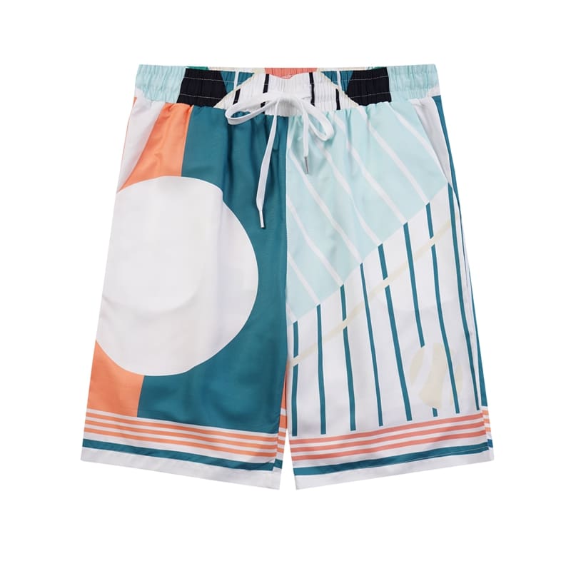 Casablanca Vacation Printed Shirt and Quick-Drying Shorts for Summer