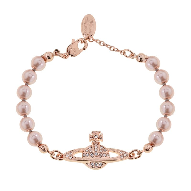 Vivienne Westwood 6-Layer Pearl Saturn Bracelet