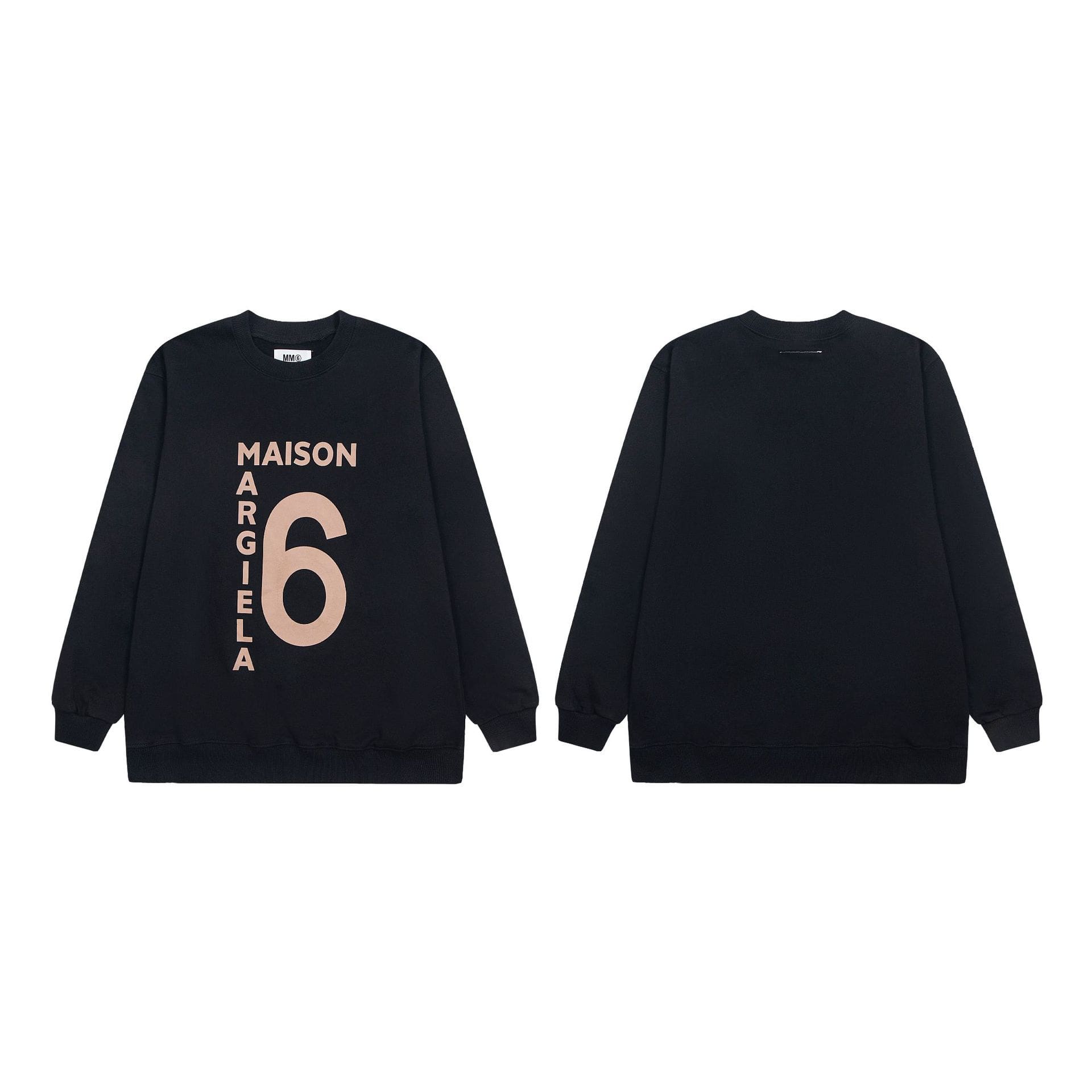 ma*s*n Ma*i*la mm6 terry hoodie sweater for men and women
