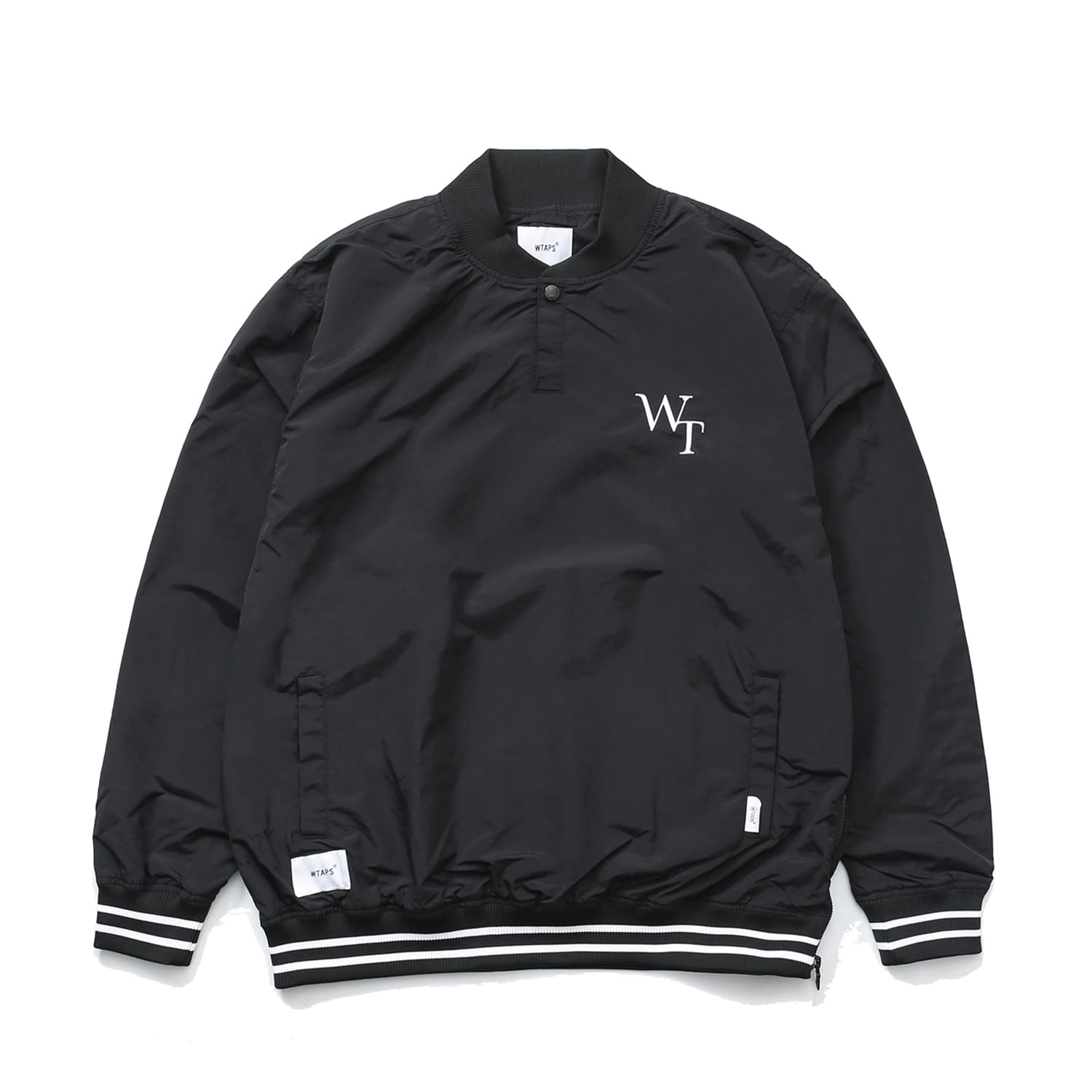 WTAPS 23SS pullover embroidery waterproof quick-drying outdoor sports loose long sleeve jacket for men