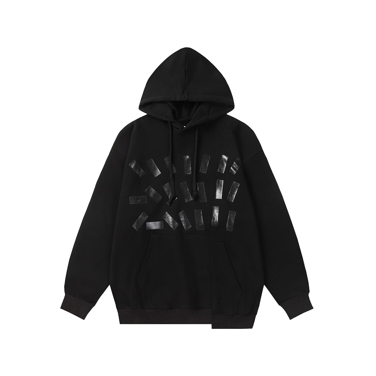 ma*s*n Ma*i*la mm6 stitching dislocation loose hoodie for men and women