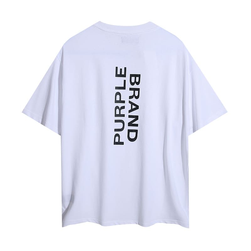 pu*re b*and letter print t-shirt high street cotton casual round neck