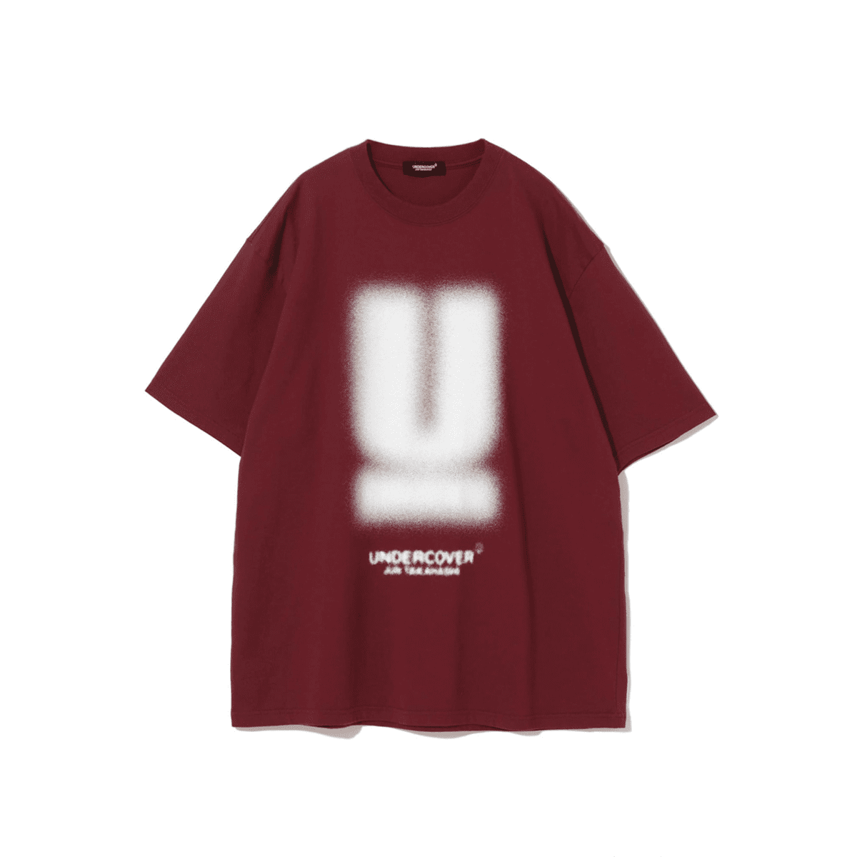 Undercover Classic Large U Logo Print Loose Short Sleeve T-Shirt for Men and Women