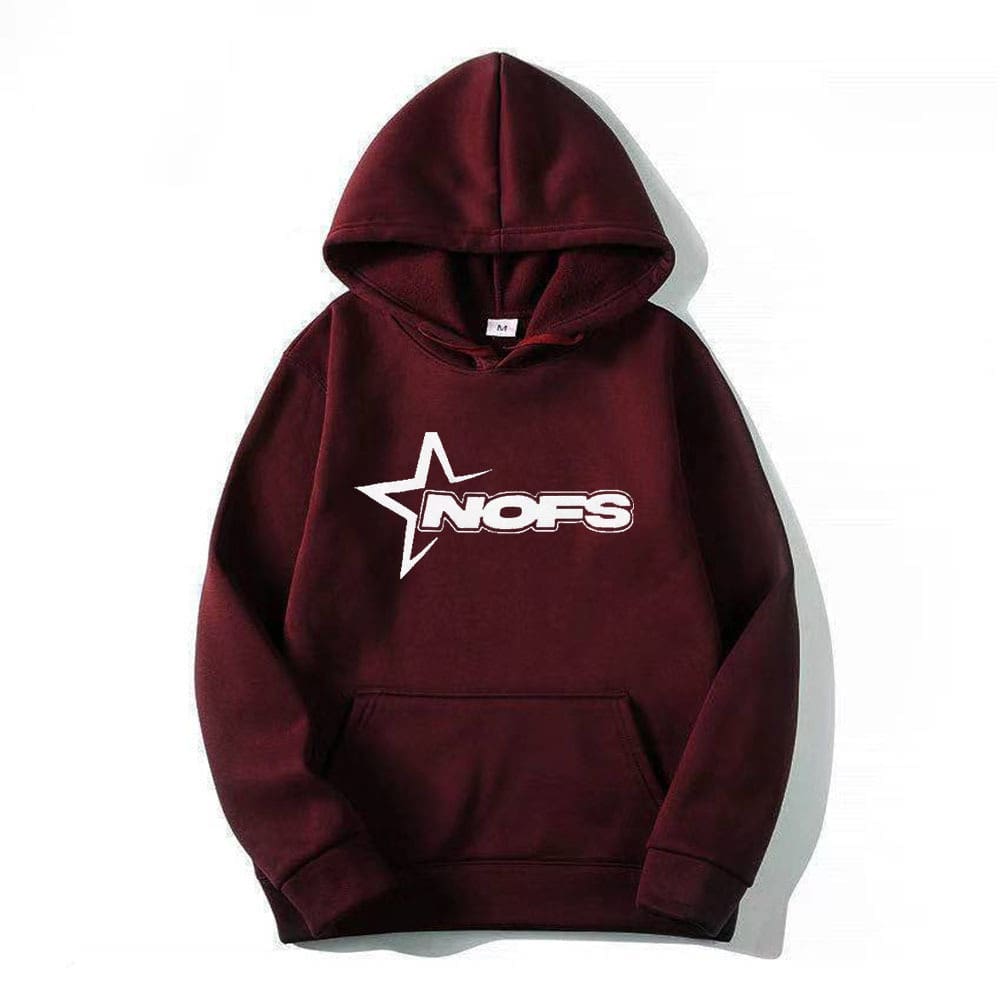 NOFS Letter Nofs Hoodie Gothic Punk Rock Pullover for Men and Women Batch 2