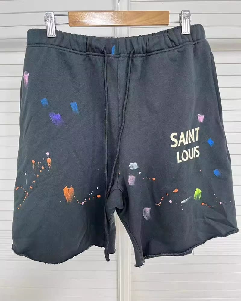 Saint Handmade Pants Leisure Shorts for Men and Women Fashion Brand