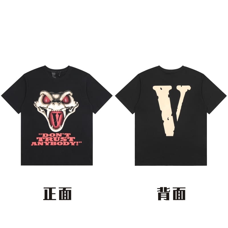 VLONE Big V Short Sleeve T-Shirt Casual High Street Summer Wear