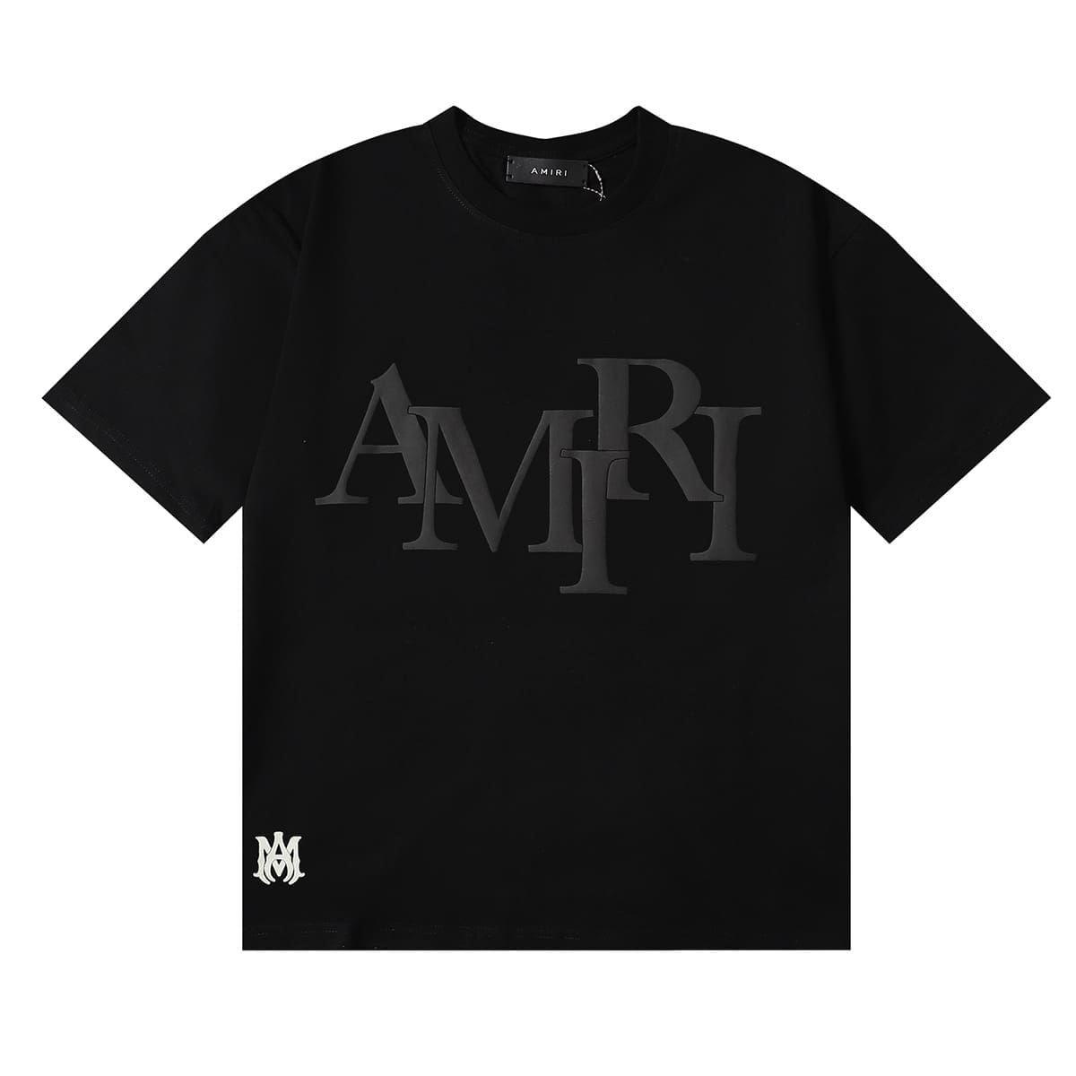 AMIRI Letter Puff Print Heavy Weight Cotton T-Shirt for Men and Women