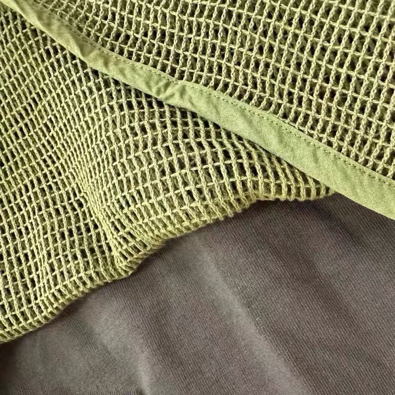 Fashion brand WTAPS GHILL/SS/COTTON double layer mesh fabric letter printed casual short sleeve T-shirt 23SS