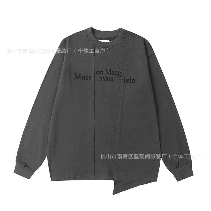 ma*s*n Ma*i*la mm6 terry round neck sweater for men and women