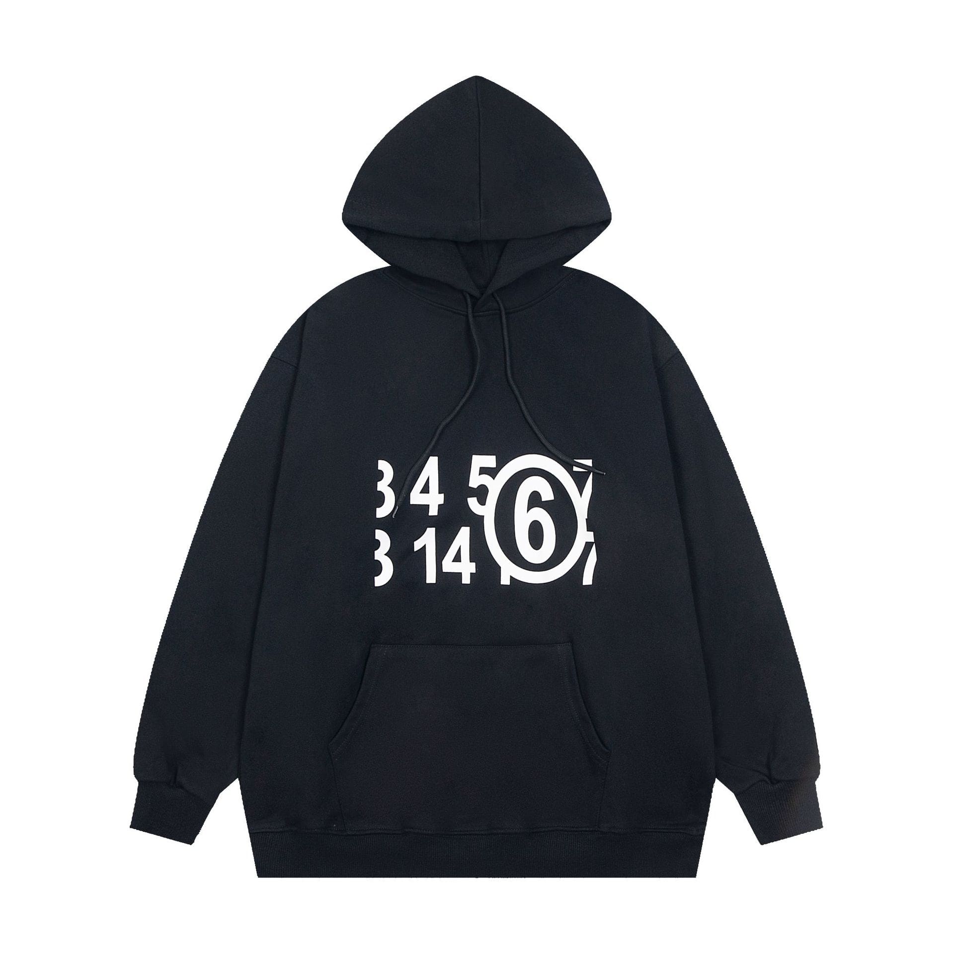 ma*s*n Ma*i*la mm6 terry hoodie sweater for men and women
