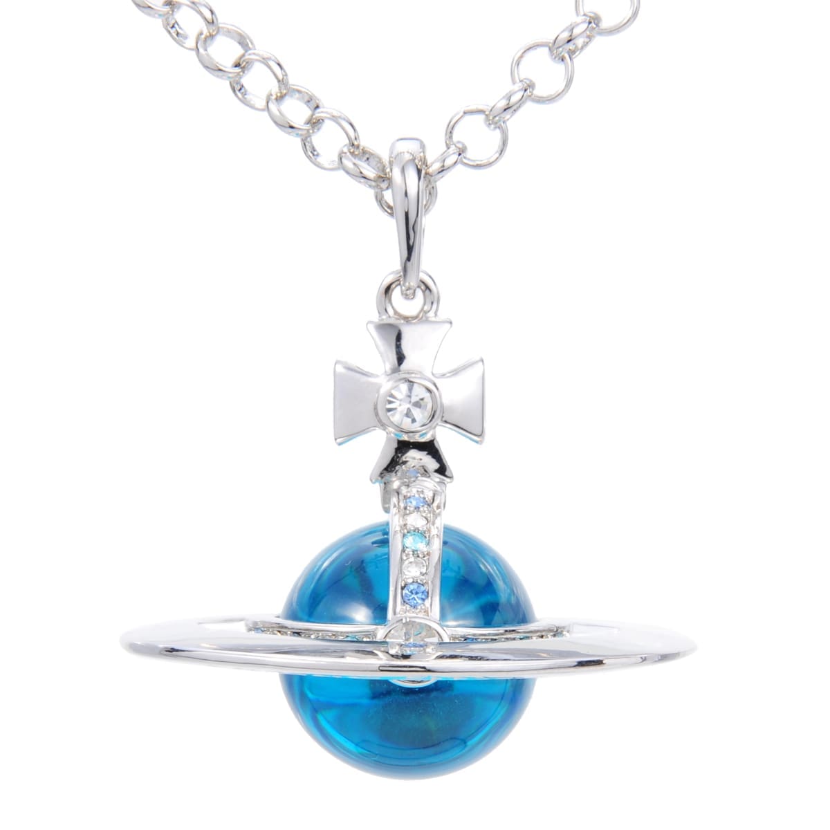 Vivienne Westwood Saturn Large Three-Dimensional Planet Necklace Classic Style