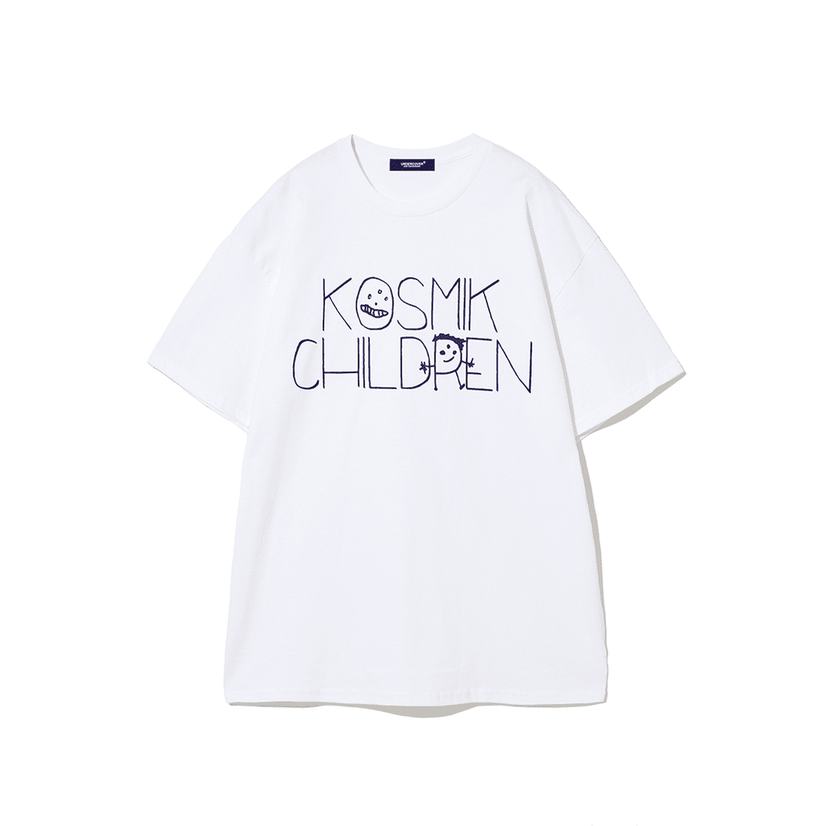 Undercover Ice Cream Bear Print Special Design Short Sleeve T-Shirt for Men and Women