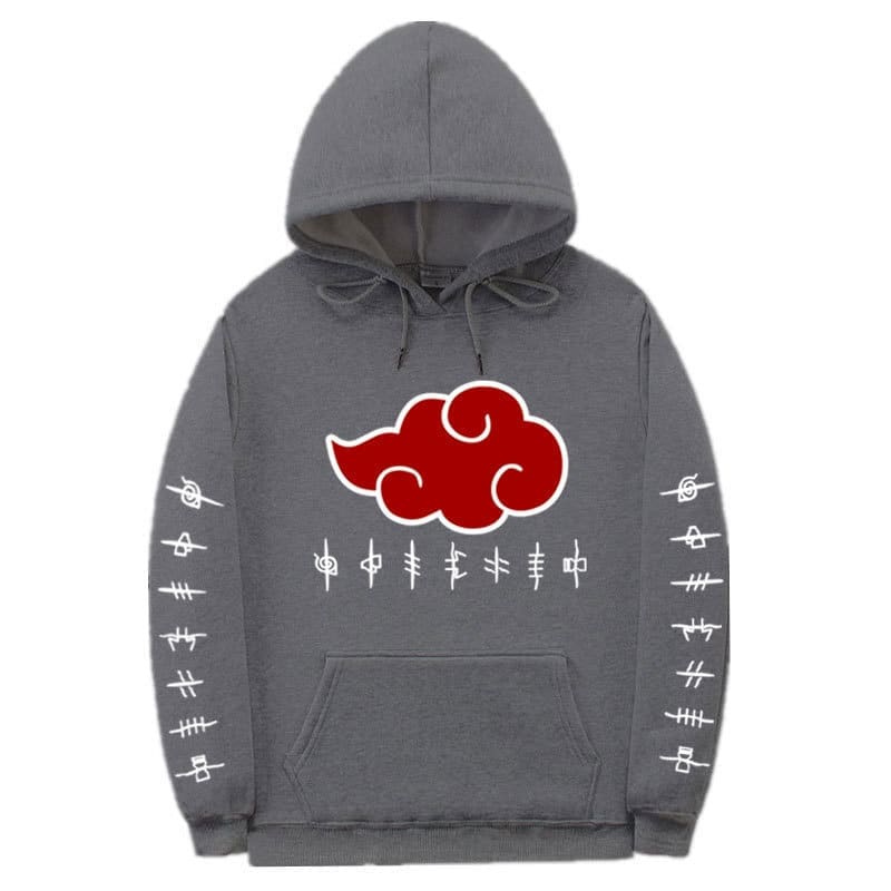 Naruto Sasuke Anime Printed Hooded Sweatshirt for Men and Women