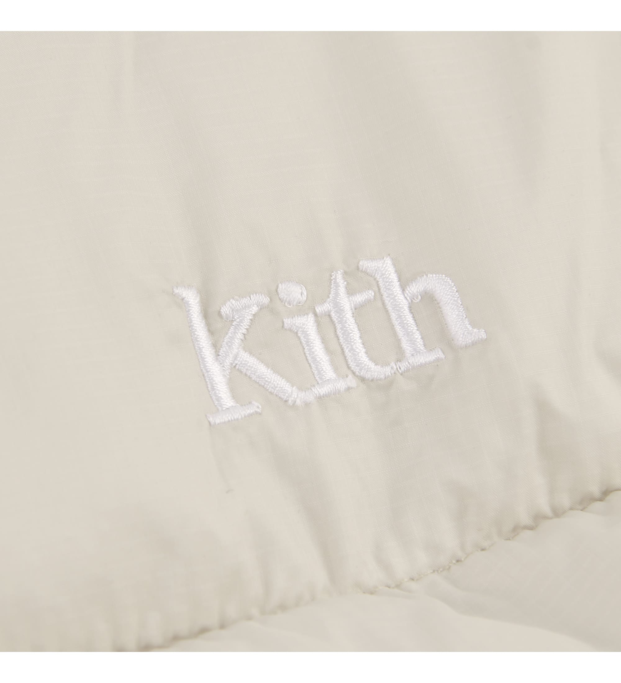 Kith embroidered bread cotton-padded coat men’s coat winter thicken thermal cotton-padded coat winter clothes couple trendy brand hooded cotton-padded jacket