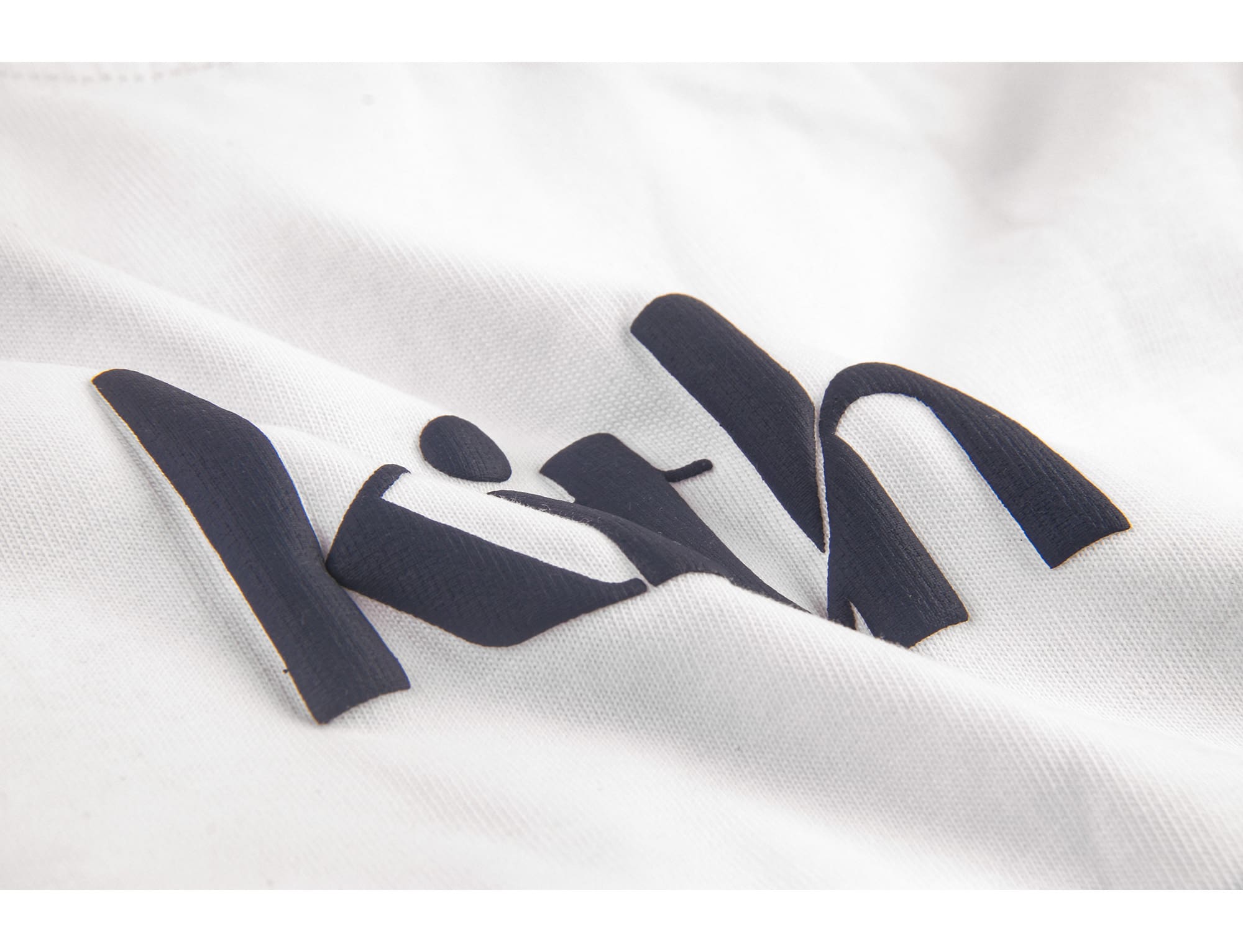 KITH foam logo printing men’s and women’s Maychao long-sleeved T-shirt spring and autumn letter underwear blouse loose solid color T-shirt