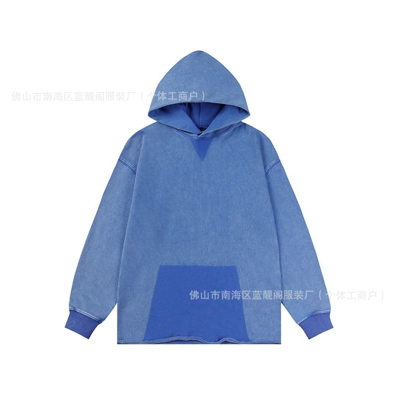 ma*s*n Ma*i*la mm6 washed-out hooded sweater for men and women