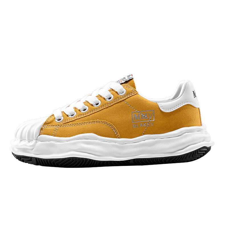 Ma*s*n mihara shell toe thick sole canvas shoes