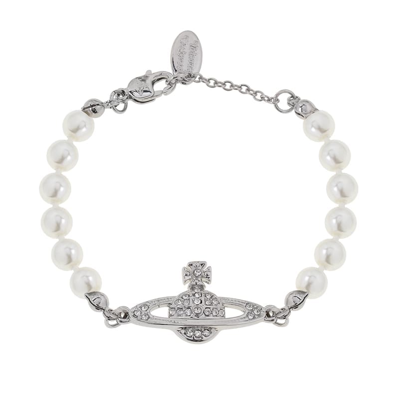 Vivienne Westwood 6-Layer Pearl Saturn Bracelet