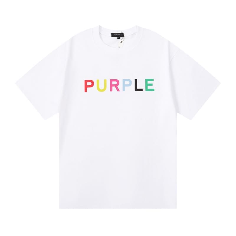 pu*re b*and loose cotton t-shirt round neck short sleeves for men