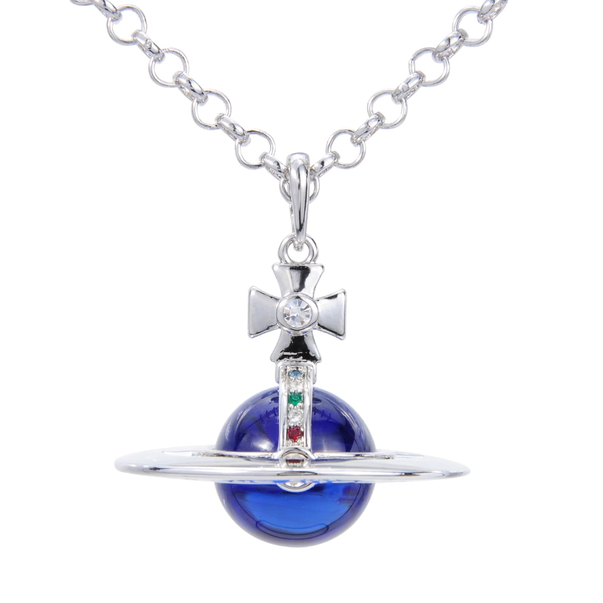 Vivienne Westwood Saturn Large Three-Dimensional Planet Necklace Classic Style