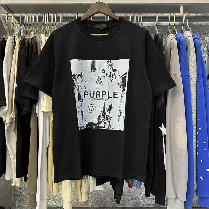 vlone fog pu*re b*and abstract style printed t-shirt for men and women