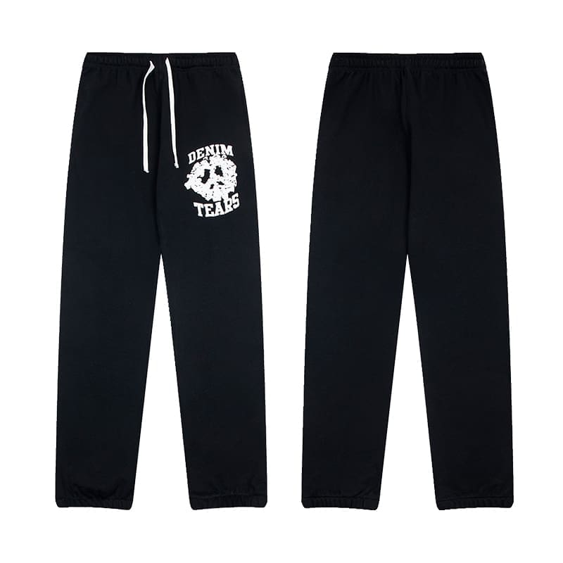 Denim Tears Puff Print Sweatshirt and Sweatpants Suit Autumn Winter