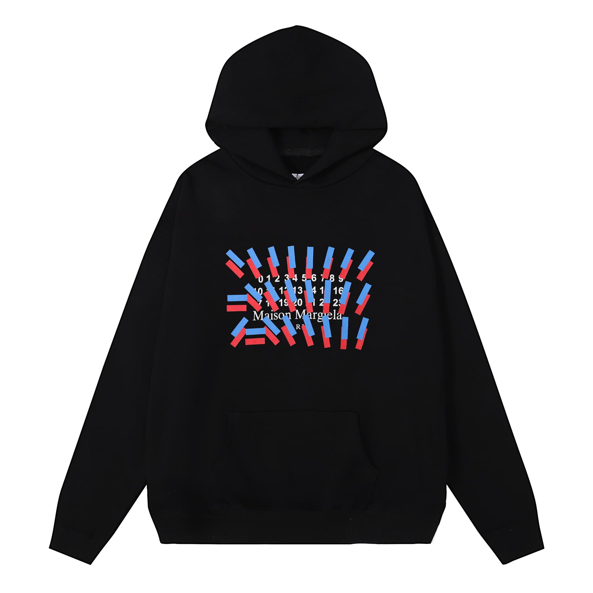 ma*s*n Ma*i*la mm6 terry hoodie sweater for men and women a