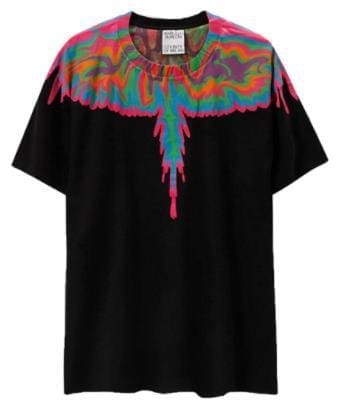 Marcelo Burlon Wings T-Shirt Classic Feather Short Sleeve