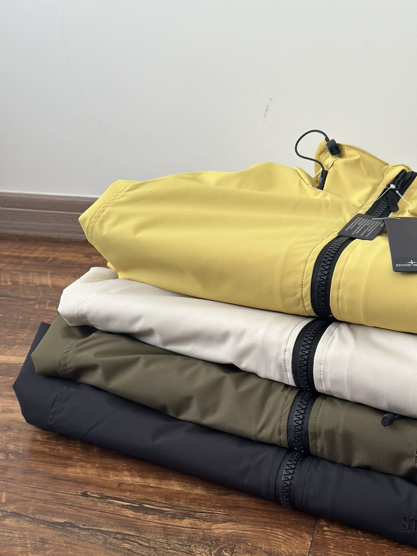 stone island24 new waterproof windproof breathable hood coat shell jacket jacket loose men and women