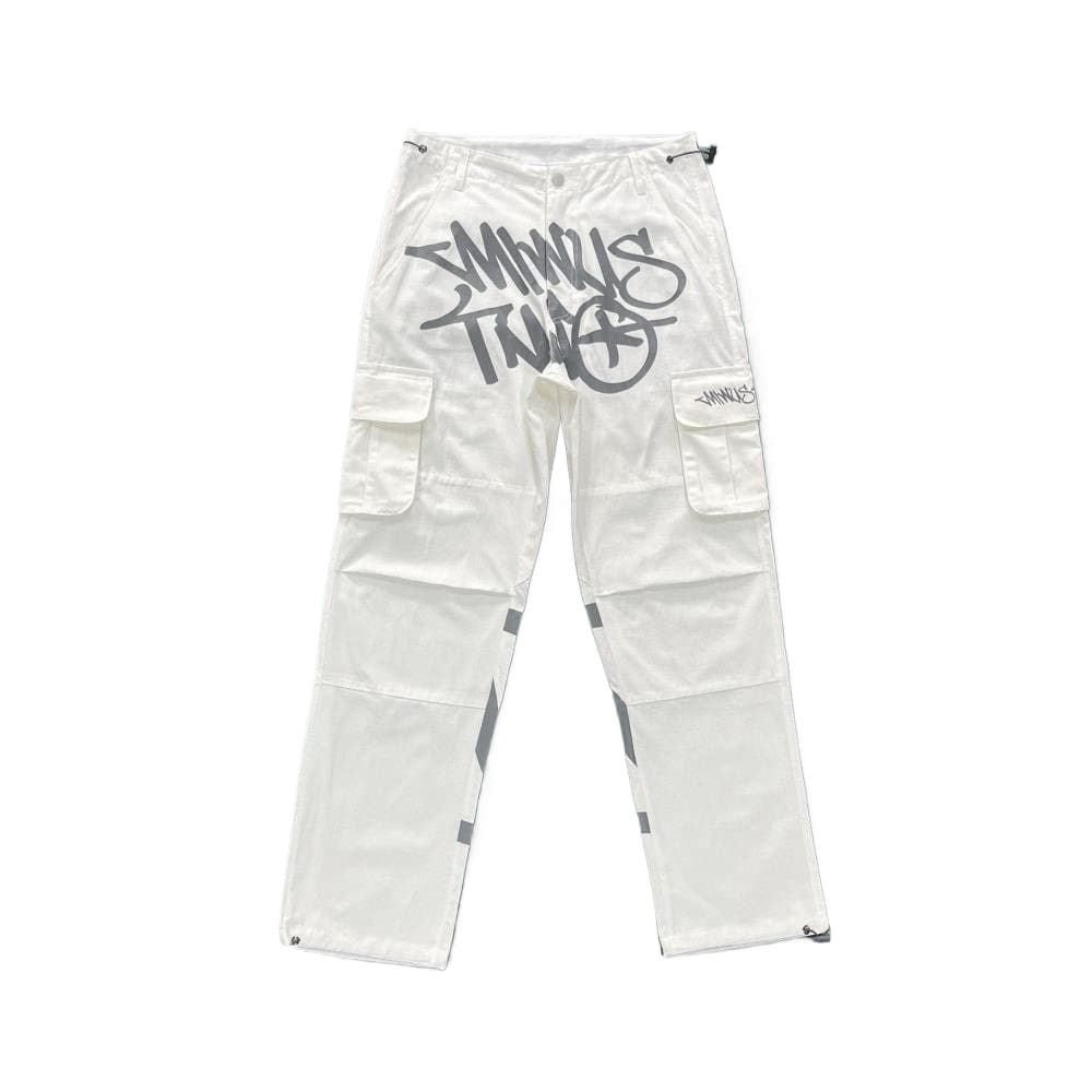 Minus Two Cargo Pants Casual Straight-Leg Loose Fit Hip Hop Star Style J
