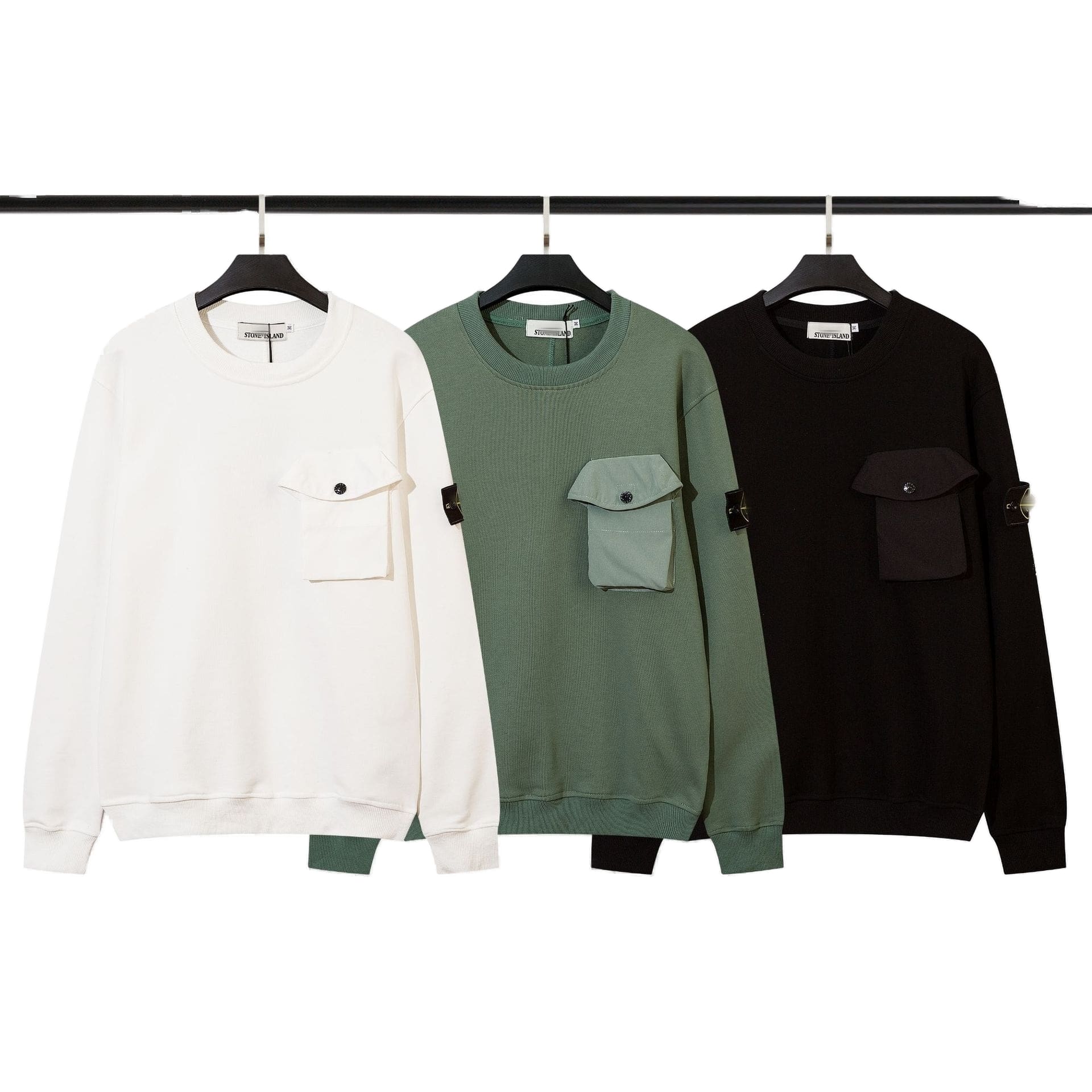 Stone Island Winter Cashmere Pullover Long Sleeve for Men and Women