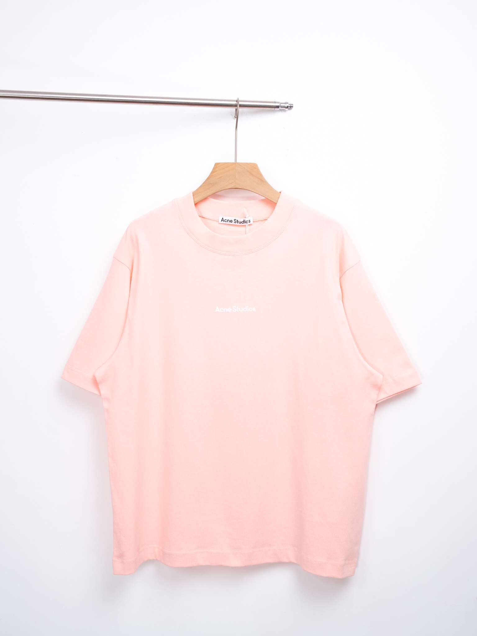 Top version AS 24SS small logo logo letter crew neck men’s and women’s same simple style short sleeve t-shirt