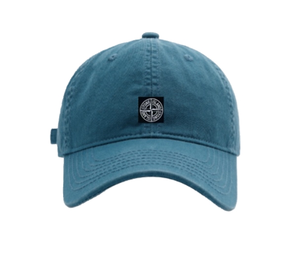 Genuine goods verified stone baseball cap compass embroidered peaked cap sun protection for men and women curved brim sun hat